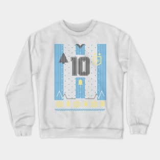 Argentina Soccer Lionel Messi number 10 Crewneck Sweatshirt